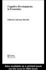 Cognitive Developments in Economics - eBook
