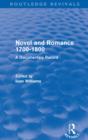 Novel and Romance 1700-1800 (Routledge Revivals) : A Documentary Record - eBook
