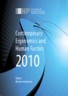 Contemporary Ergonomics and Human Factors 2010 : Proceedings of the International Conference on Contemporary Ergonomics and Human Factors 2010, Keele, UK - eBook