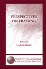 Perspectives on Framing - eBook
