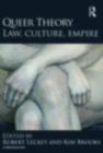 Queer Theory: Law, Culture, Empire - eBook