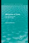 Memories of Class (Routledge Revivals) : The Pre-history and After-life of Class - eBook