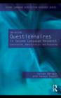 Questionnaires in Second Language Research : Construction, Administration, and Processing - eBook