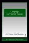 Language Curriculum Design - eBook