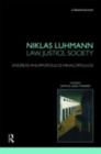 Niklas Luhmann: Law, Justice, Society - eBook