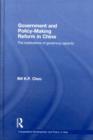 Government and Policy-Making Reform in China : The Implications of Governing Capacity - eBook