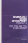 Sustainable Urban Development Volume 3 : The Toolkit for Assessment - eBook