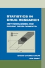 Statistics in Drug Research : Methodologies and Recent Developments - eBook