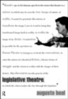 Legislative Theatre : Using Performance to Make Politics - eBook