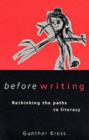 Before Writing : Rethinking the Paths to Literacy - eBook