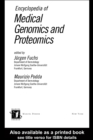 Encyclopedia of Medical Genomics and Proteomics, 2 Volume Set - eBook