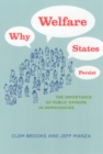 Why Welfare States Persist : The Importance of Public Opinion in Democracies - Book