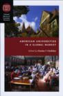 American Universities in a Global Market - eBook