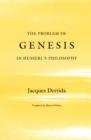 The Problem of Genesis in Husserl's Philosophy - eBook