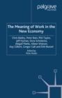 The Meaning of Work in the New Economy - eBook