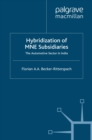 Hybridization of MNE Subsidiaries : The Automotive Sector in India - eBook