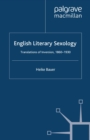 English Literary Sexology : Translations of Inversion, 1860-1930 - eBook