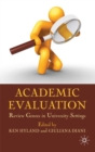 Academic Evaluation : Review Genres in University Settings - eBook