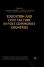 Education and Civic Culture in Post-Communist Countries - eBook