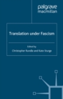 Translation Under Fascism - eBook
