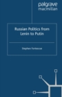 Russian Politics from Lenin to Putin - eBook