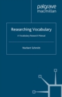 Researching Vocabulary : A Vocabulary Research Manual - eBook