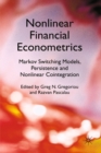 Nonlinear Financial Econometrics: Markov Switching Models, Persistence and Nonlinear Cointegration - eBook