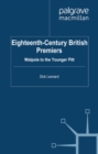 Eighteenth-Century British Premiers : Walpole to the Younger Pitt - eBook