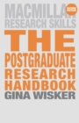 The Postgraduate Research Handbook : Succeed with your MA, MPhil, EdD and PhD - eBook