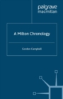 A Milton Chronology - eBook