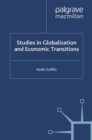 Studies in Globalization and Economic Transitions - eBook