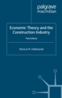 Economic Theory and the Construction Industry - eBook