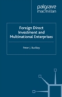 Foreign Direct Investment and Multinational Enterprises - eBook