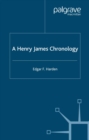 A Henry James Chronology - eBook