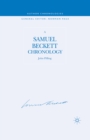 A Samuel Beckett Chronology - eBook