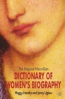 The Palgrave Macmillan Dictionary of Women's Biography - eBook
