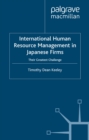 International Human Resource Management in Japanese Firms : Their Greatest Challenge - eBook