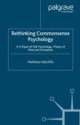 Rethinking Commonsense Psychology : A Critique of Folk Psychology, Theory of Mind and Simulation - eBook