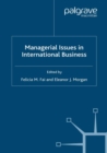 Managerial Issues in International Business - eBook