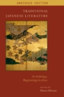 Traditional Japanese Literature : An Anthology, Beginnings to 1600, Abridged Edition - eBook