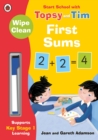 Wipe-Clean First Sums: Start School with Topsy and Tim - Book