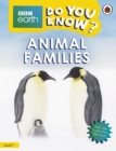 Do You Know? Level 1 - BBC Earth Animal Families - Book
