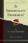 Is Immortality Desirable? - eBook