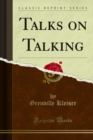 Talks on Talking - eBook