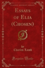 Essays of Elia (Chosen) - eBook