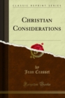 Christian Considerations - eBook