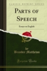 Parts of Speech : Essays on English - eBook