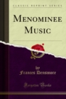 Menominee Music - eBook