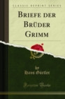 Briefe der Bruder Grimm - eBook