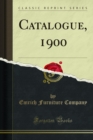 Catalogue, 1900 - eBook
